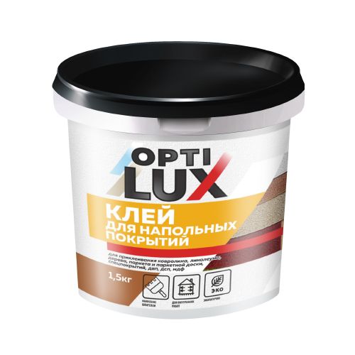 Клей "ОПТИЛЮКС" для напольных покрытий (1,5кг) (12/528) (05055) 