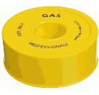 Лента ФУМ для газа GAS 10м*19мм (10037) (25/250) 