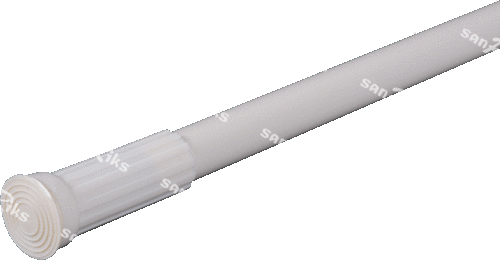 Карниз для ванной бежевый 110-200см. MELODIA (30) 