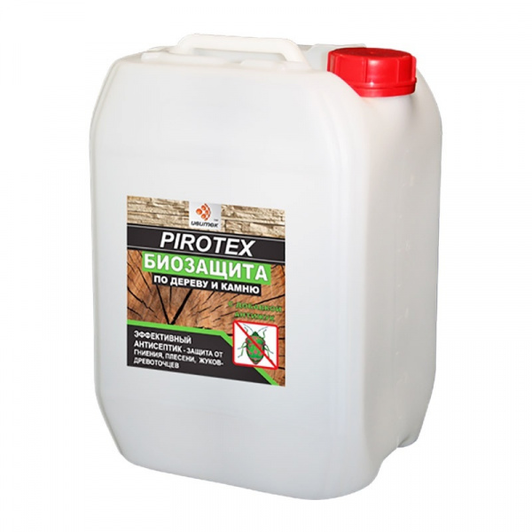 Биозащита "PIROTEX " зеленый индикатор (5л) (1/128) 